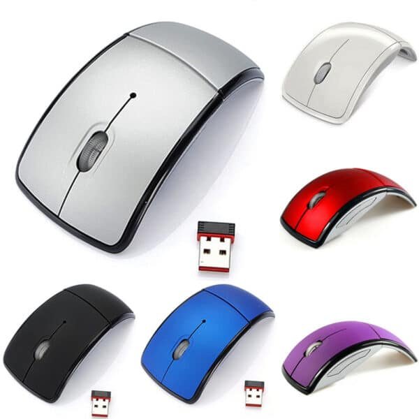 Wireless foldable mouse