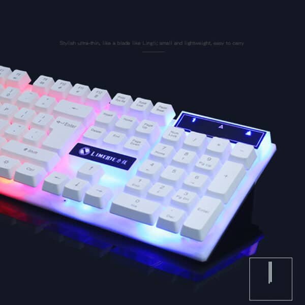 GTX300 Gaming CF LOL Gaming Keyboard Mouse Glowing Set - Image 6