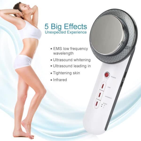 Beauty Care Slimming Device Handheld Ultrasound Body Fat Remove Massager - Image 9